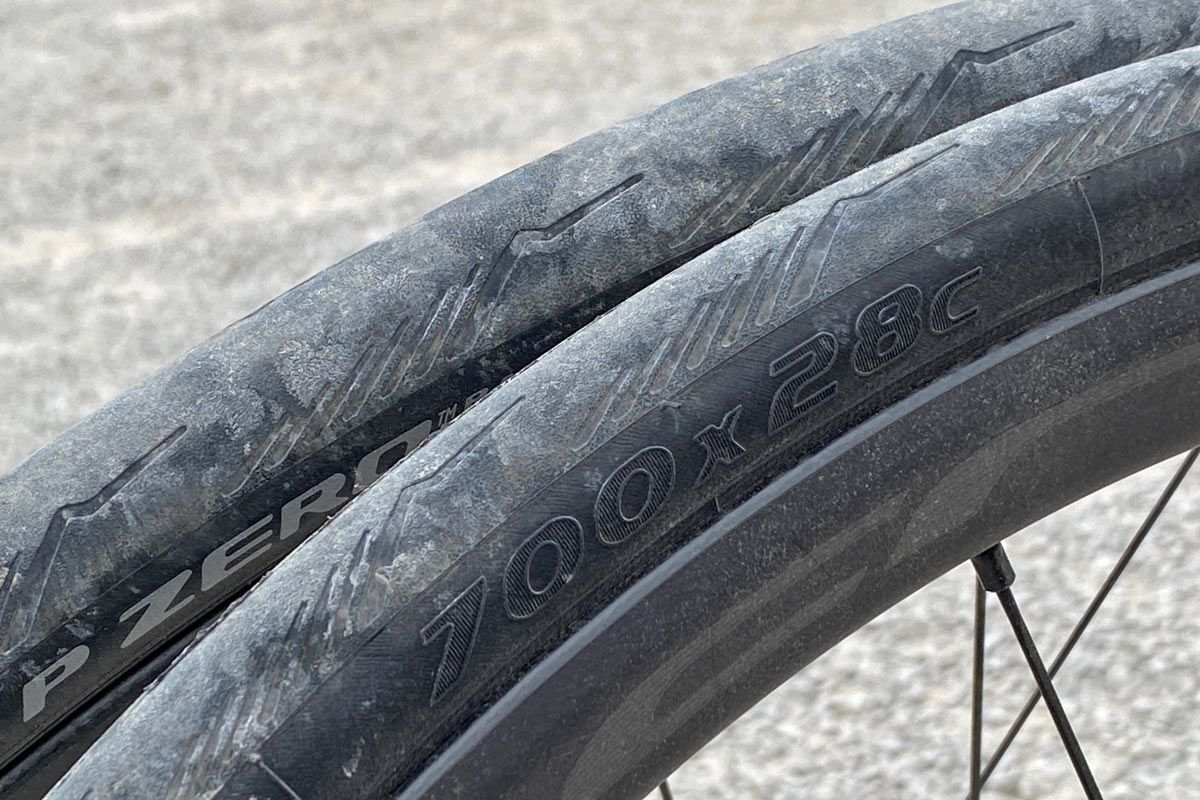 Pirelli P Zero Race 4S high performance four-season clincher tube-type road bike tire, made-in-Italy, 28mm