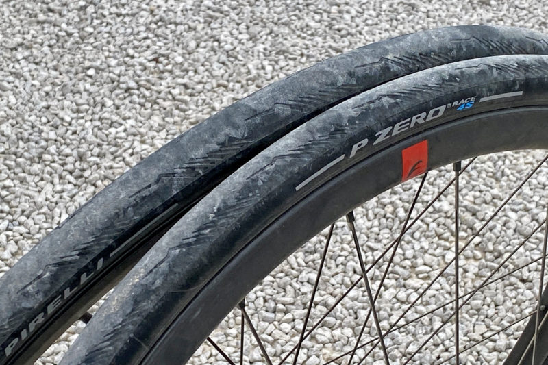 Pirelli P Zero Race 4S high performance four-season clincher tube-type road bike tire, made-in-Italy