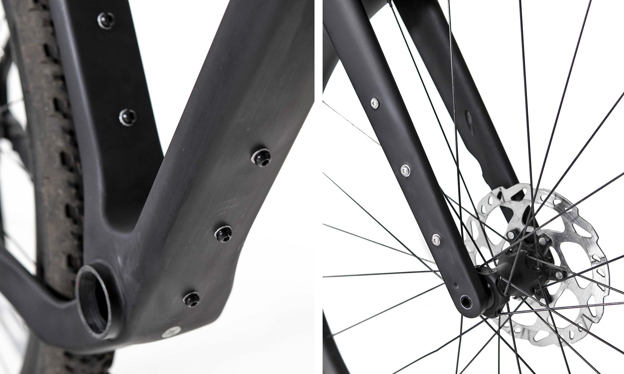 Ridley Kanzo Adventure carbon gravel bikepacking bike, frame details