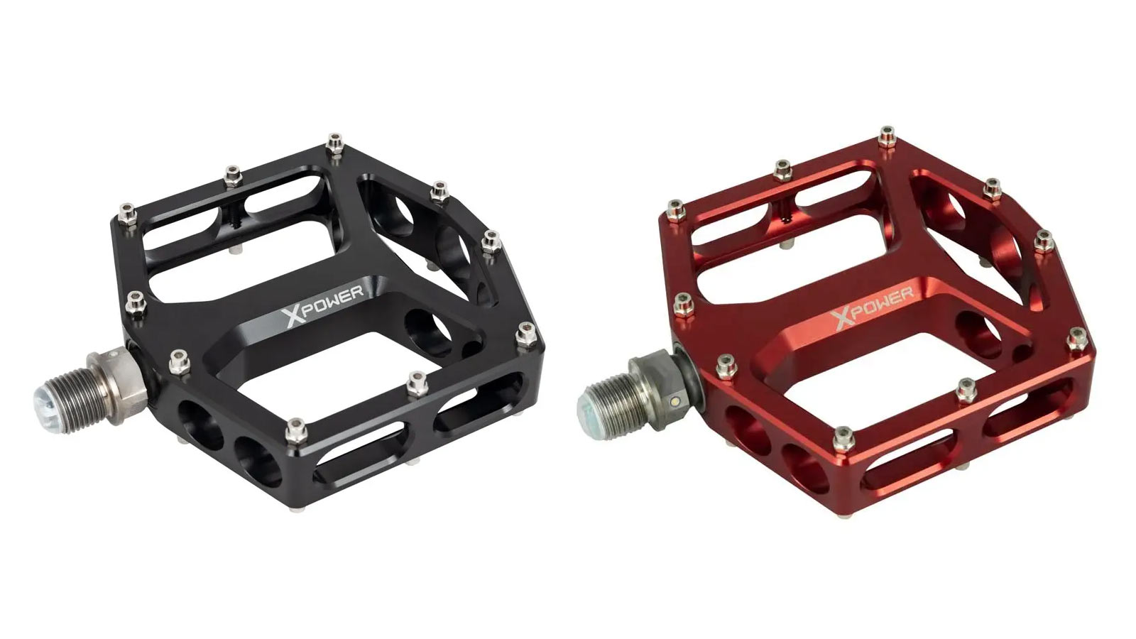 srm x-power meter flat pedals