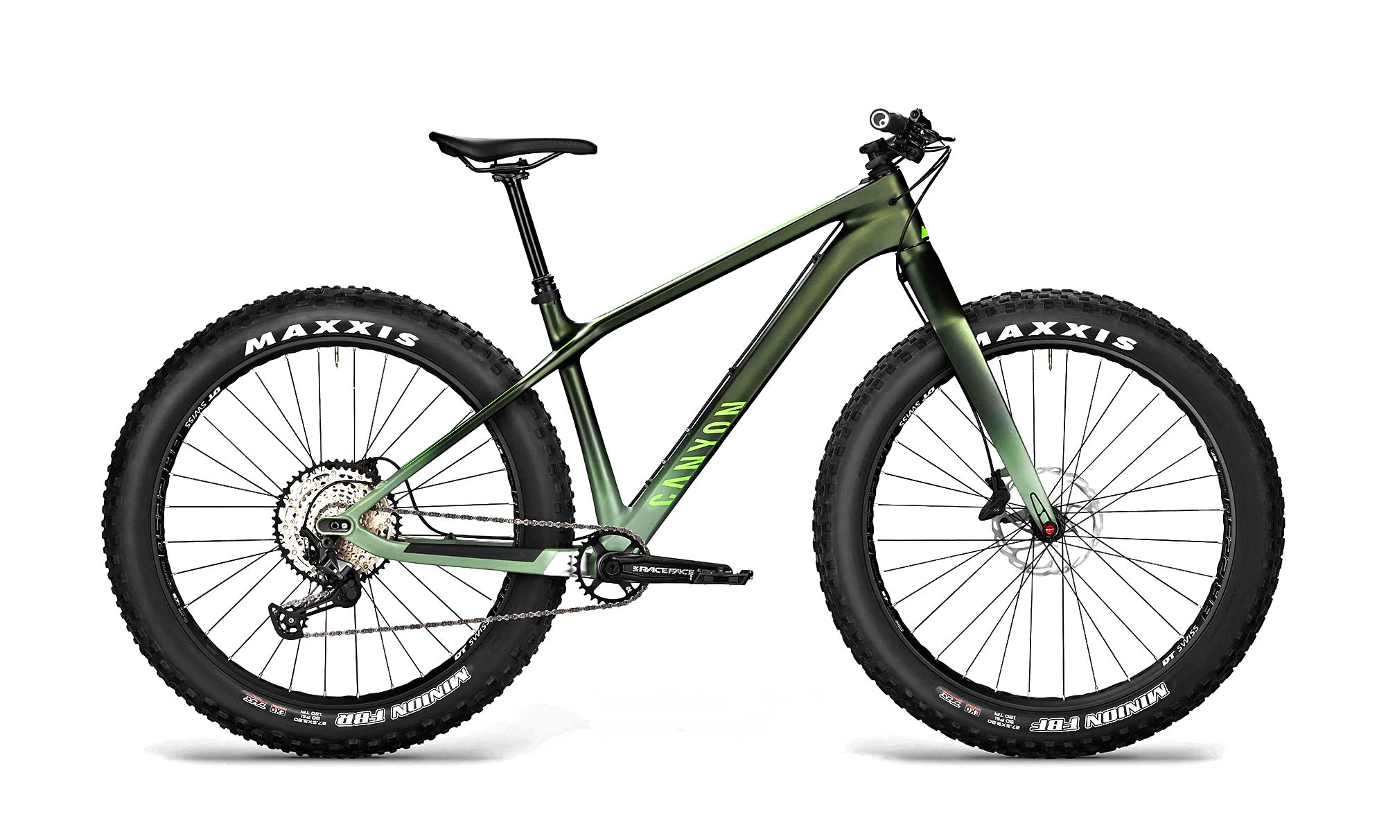 2022 Canyon Dude CF 27.5" carbon fat bike, Dude CF8
