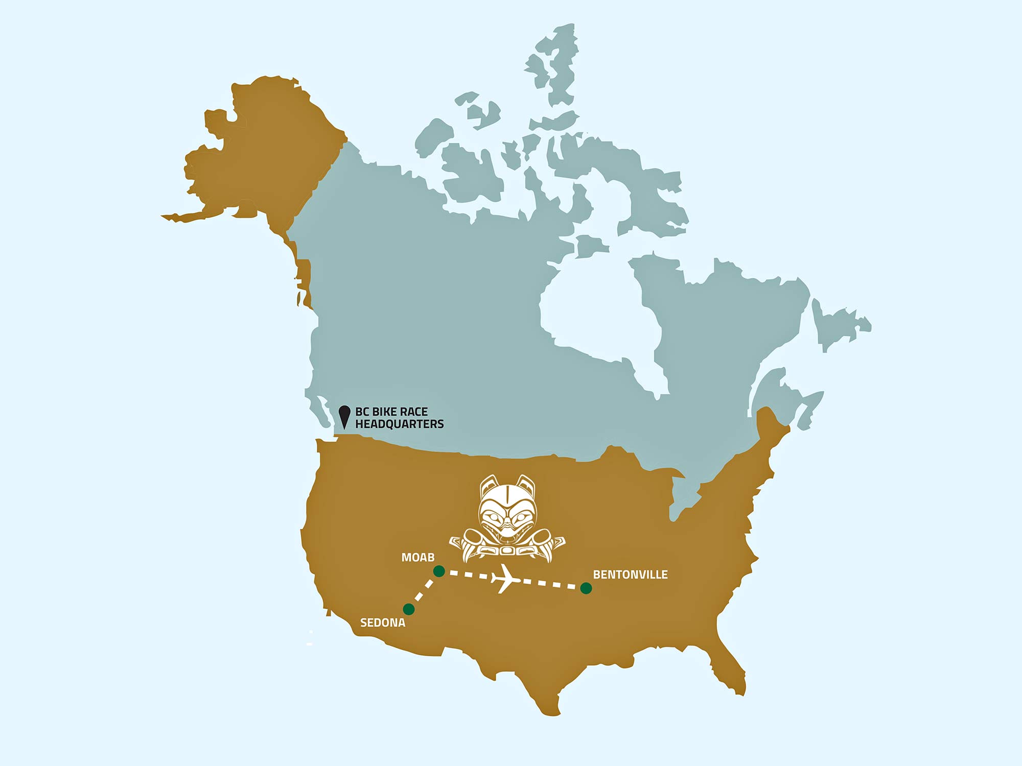BCBR goes to America, BC Bike Race is moving to the USA for 2022, route