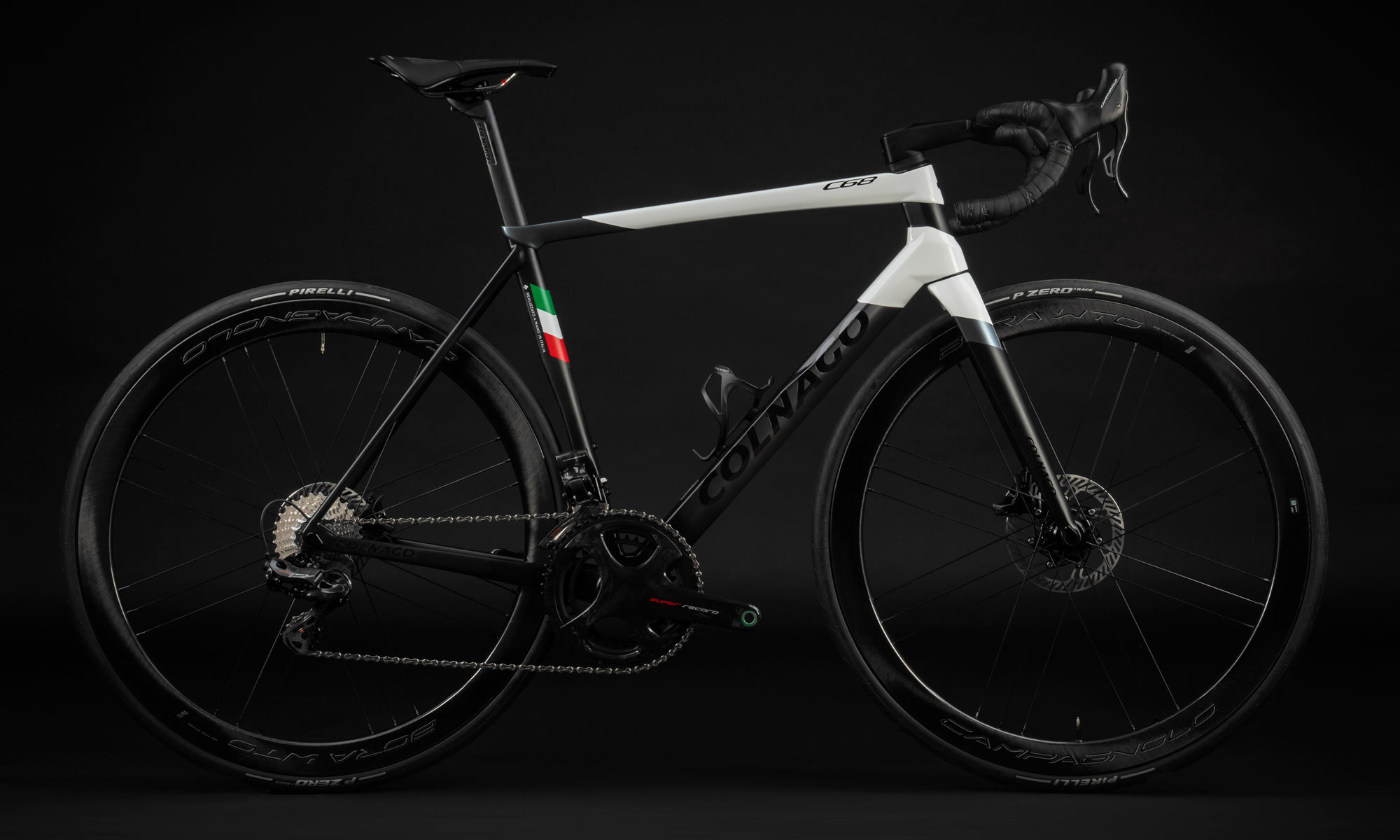 Colnago C68 premium custom carbon all road bike, made-in-Italy NFT blockchain secured, complete