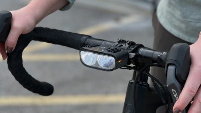 Outbound brings car tech to bike lights with new Detour road head light