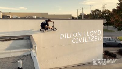 Video: Dillon Lloyd’s “Civilized” blends burly and tech BMX