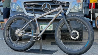 Sneak Peek: Moots Forager titanium fat bike goes wider with huge 27.5 x 4.5″ tires