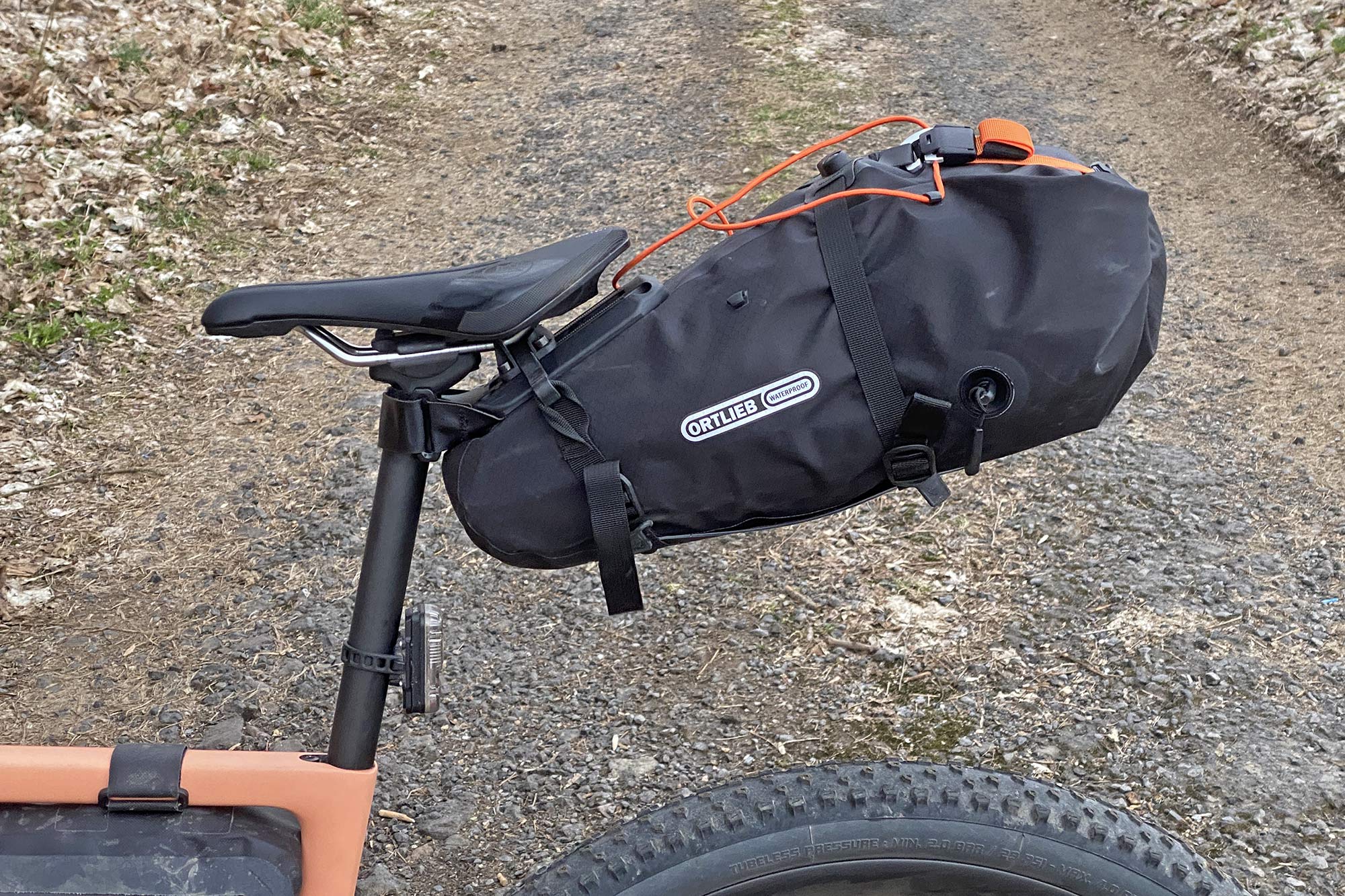 Review: Ortlieb Seat-Pack QR secure bikepacking saddlebag - Bikerumor