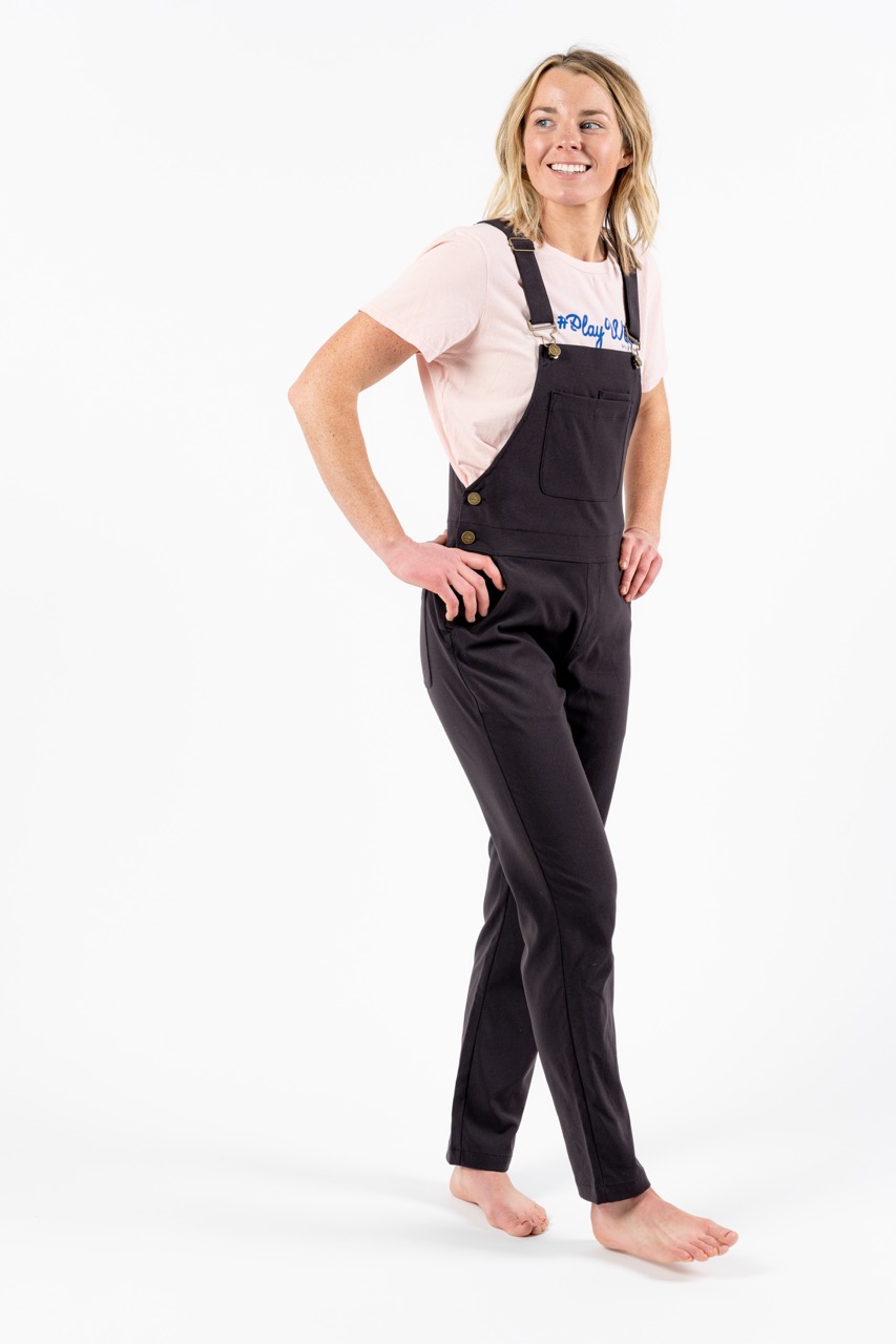Wild Rye Black stretchy overall pants