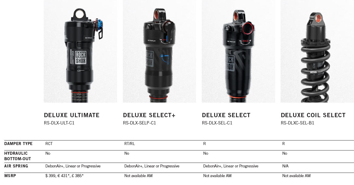 ROCKSHOX DELUXE SELECT+ 205×60 トラニオンマウント abitur.gnesin