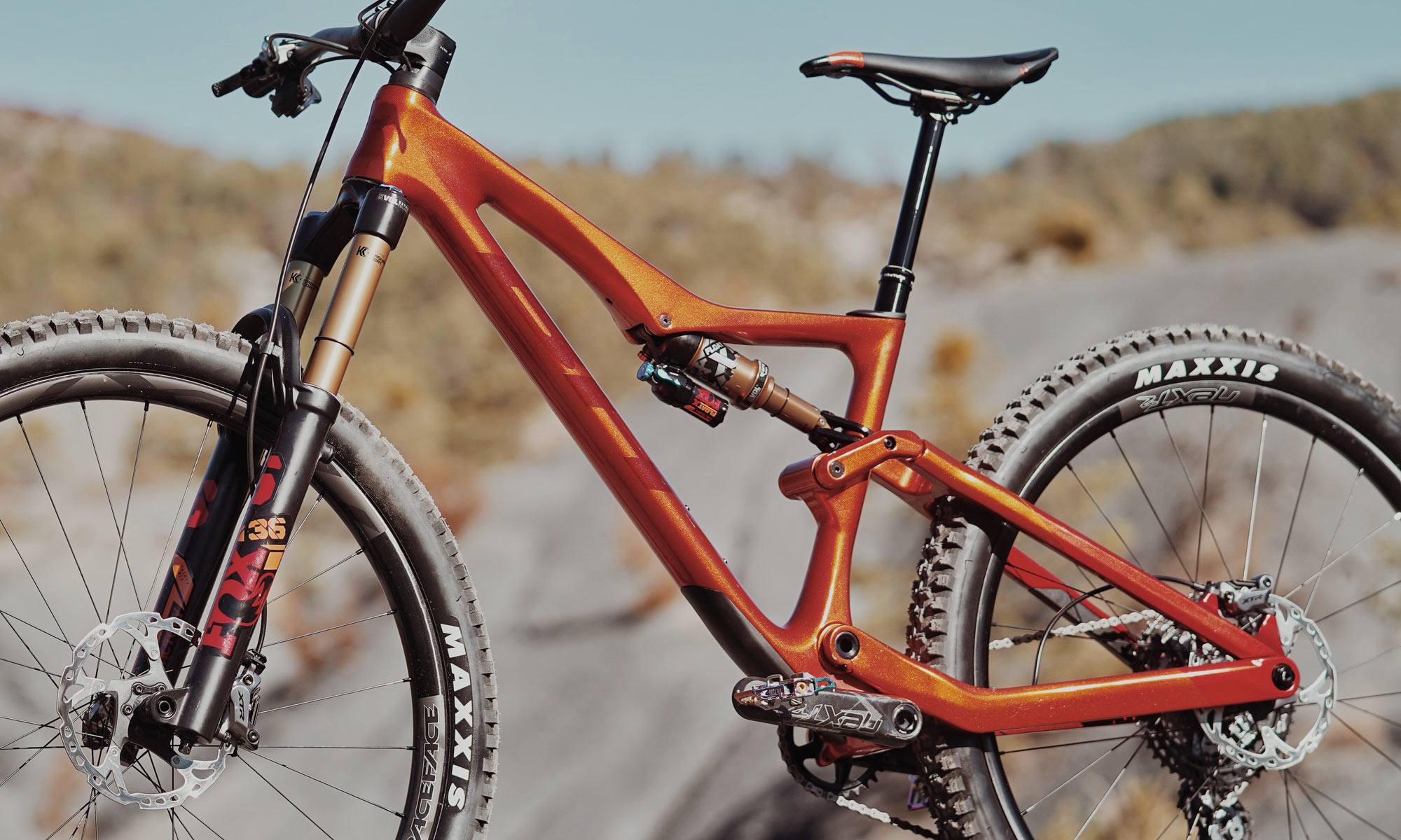 BH Lynx Trail 150mm lightweight carbon all-mountain bike, suspension detail