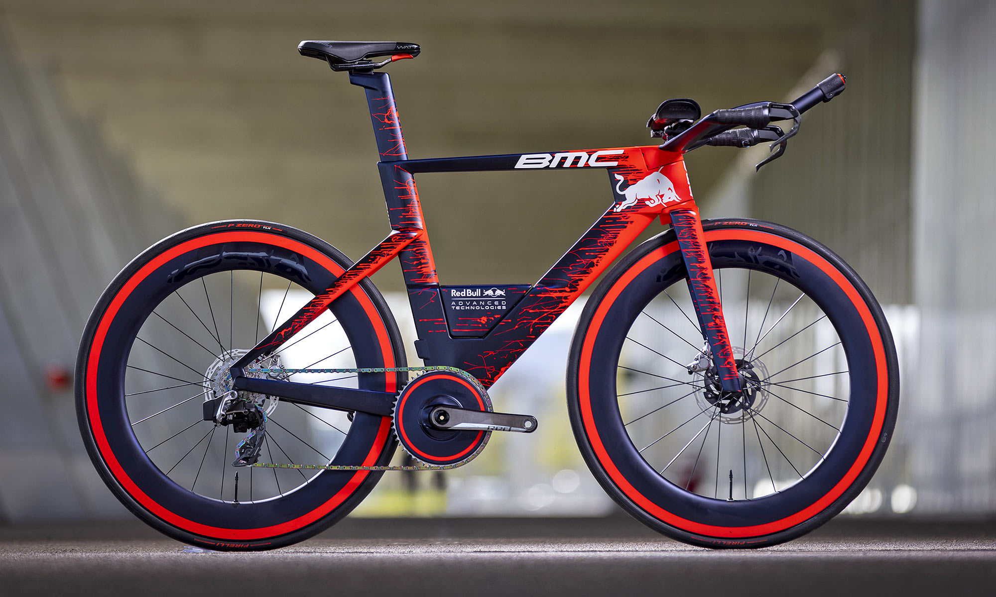 BMC Red Bull Speedmachine prototype, Worlds Fastest Race Bike time trial triathlon, complete