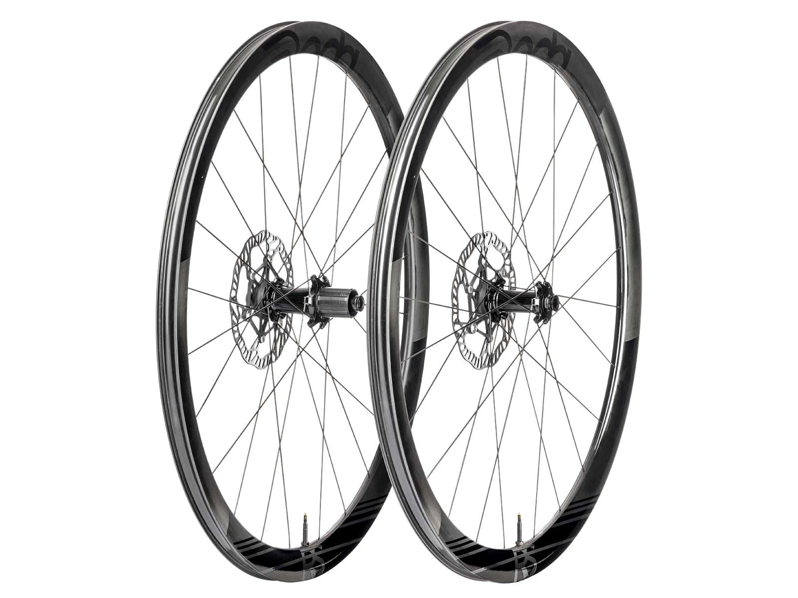 Deda Elementi RS4DB lightweight carbon tubeless disc brake road wheels, wheelset