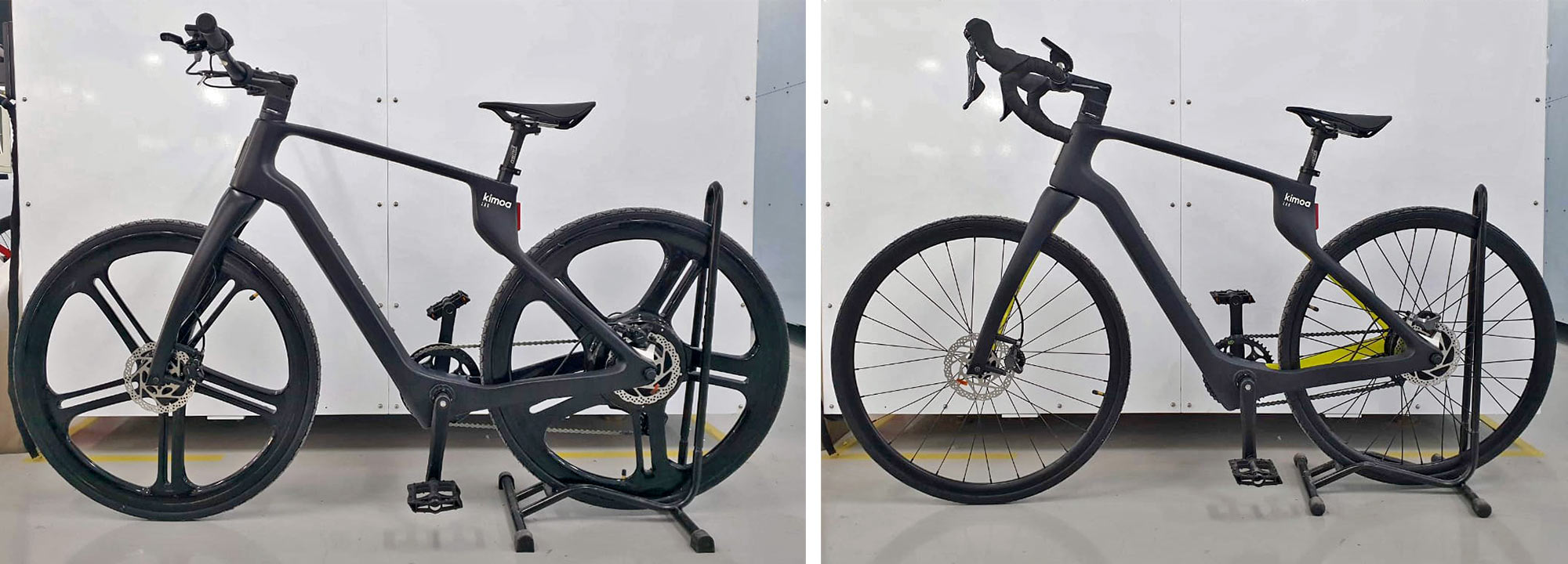 Kimoa x Arevo custom 3d-printed carbon e-bike, black build options