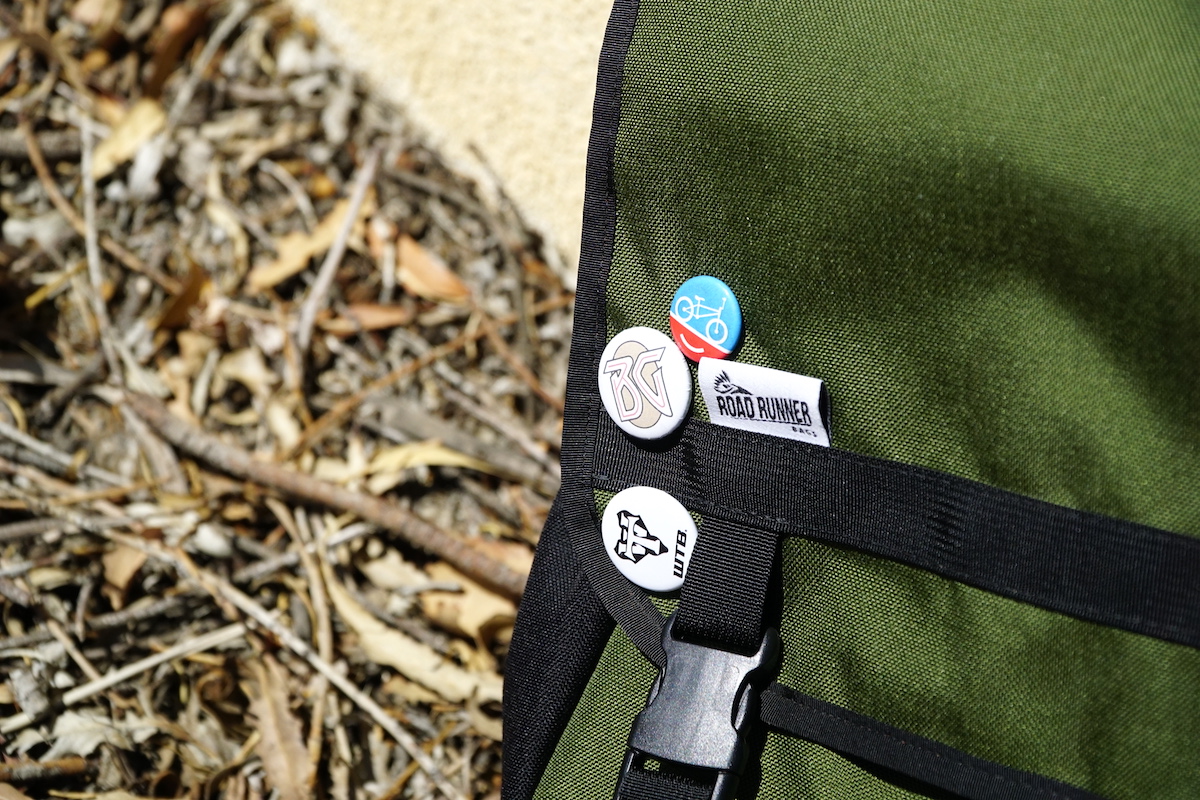 Roadrunner Bags Anything pack w/buttons