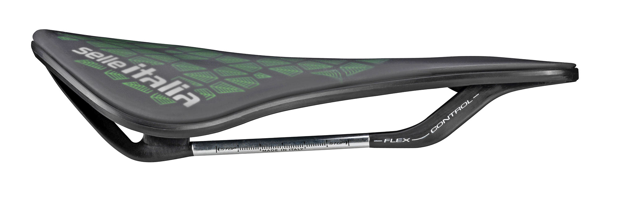 Selle Italia Model X Leaf affordable eco bike saddle, side profile