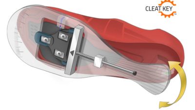 Cleat Key simplifies Shimano SPD-SL and LOOK Keo Cleat Rotation Angle Set Up