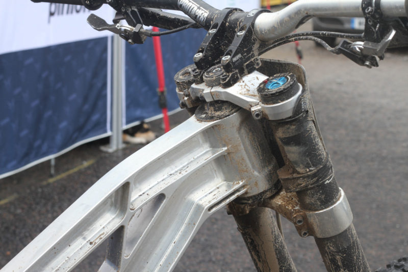 gamux prototype dh bike fort william world cup 2022
