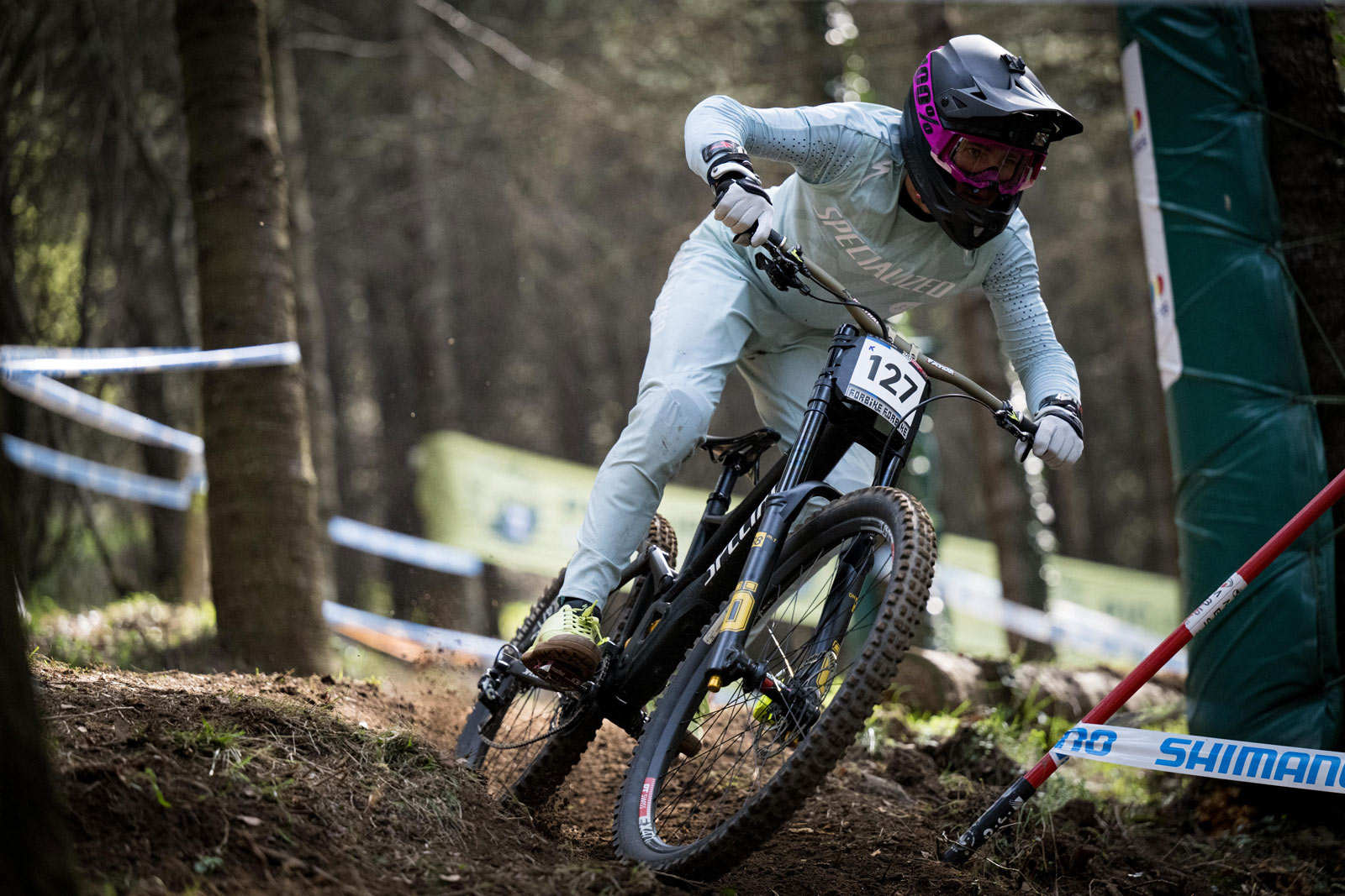 christopher grice qualification run lourds dh world cup run 2022