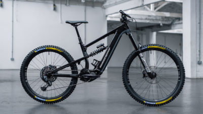 Nukeproof updates eMTB lineup with new over-forked MegaWatt RS