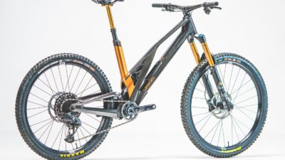 2022 Unno Burn is a VPP-driven 160mm travel mixed-wheel MTB with frame storage