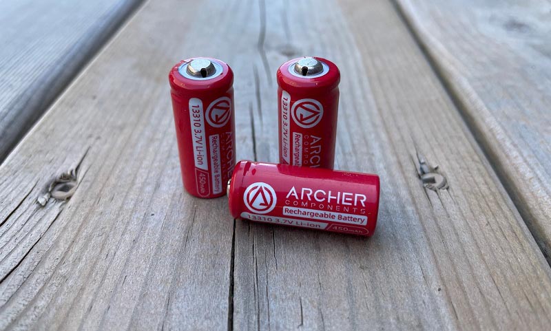 Archer D1x, Sprint batteries