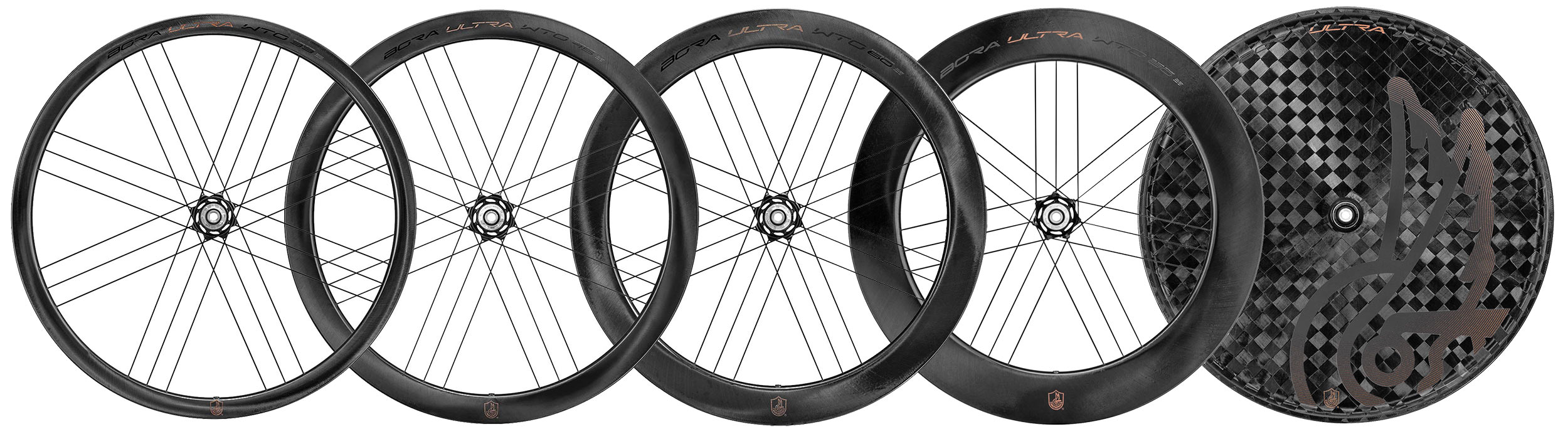 Campagnolo Bora Ultra WTO TT Disc aero 80mm carbon road time & trial wheels