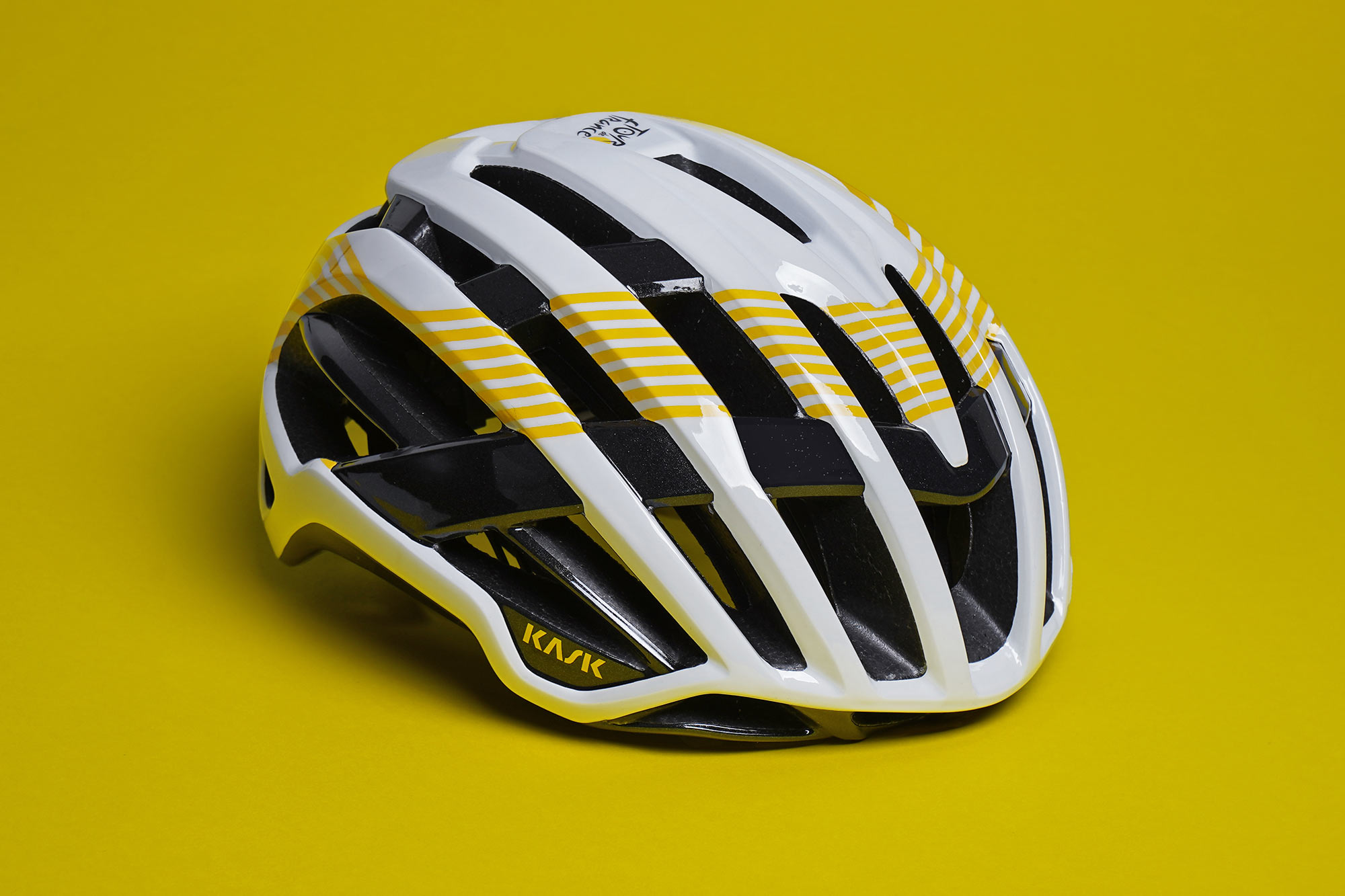 Kask Valegro Tour de France limited edition lightweight vented road bike helmet