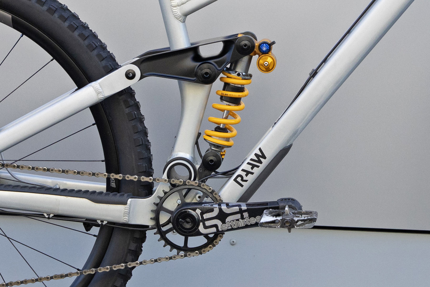 Öhlins TTX22m-2 coil shock, upgraded mark 2 DH enduro trail mountain bike suspension