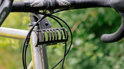 Restrap Bumper Bar is a mini not-a-rack to stabilize your bikepacking setup & carry a thing or two