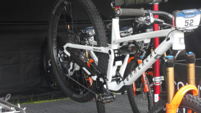 Spotted: Prototype Commencal META AM at EWS Tweed Valley