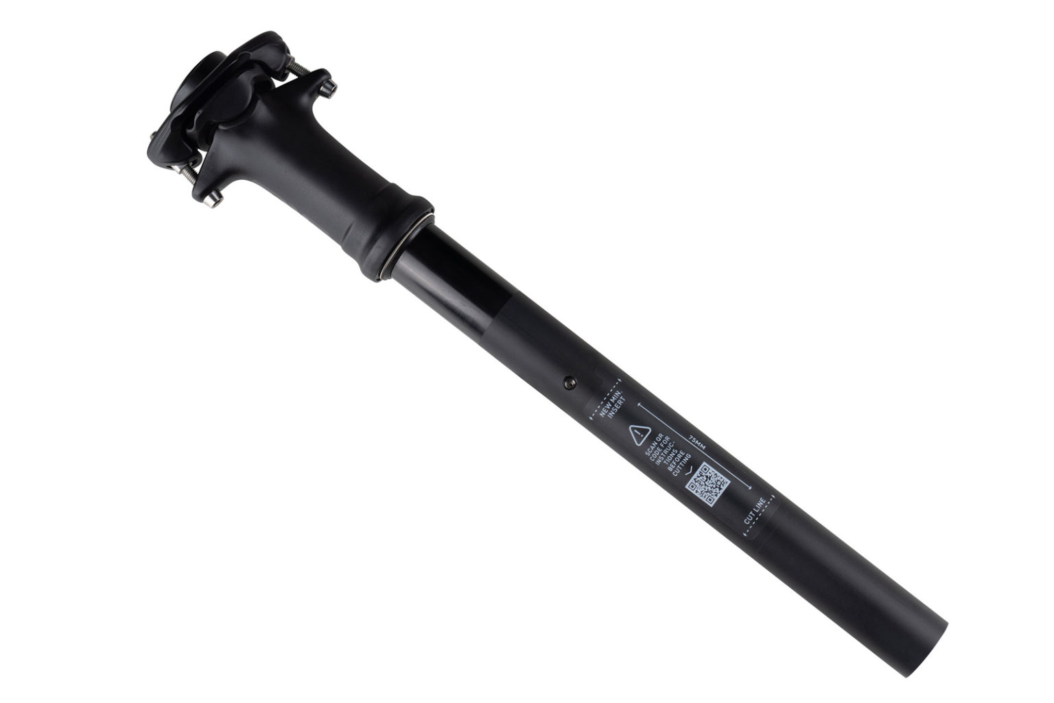 ENVE unveil 325 GSeries 40mm Dropper Post inverted for Gravel Riding Bikerumor