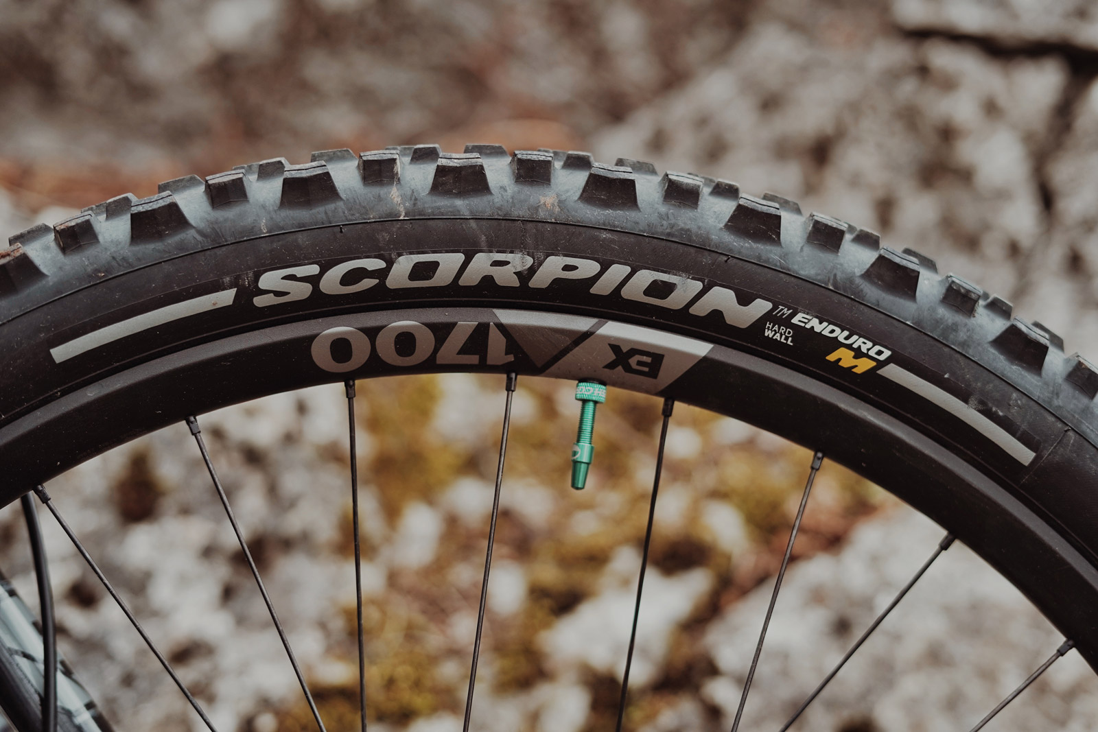 2022 pirelli scorpion enduro m hardwall mtb tire side profile