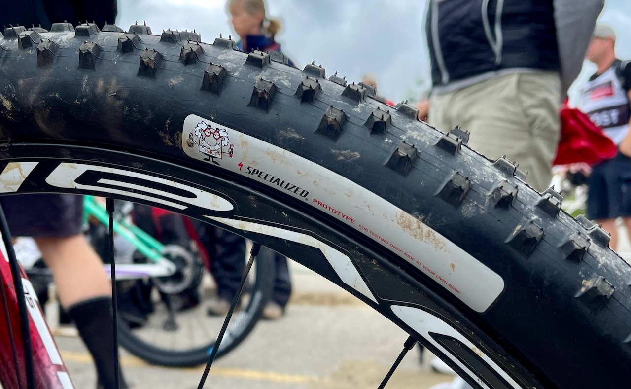 Blevins S-Work Epic Bike World Cup Win Bike Check Protoype tires Storm hot patch