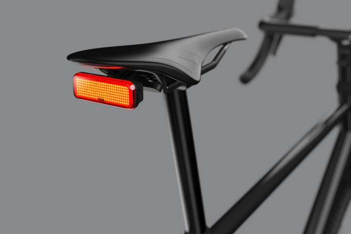 saddle mounted rear light