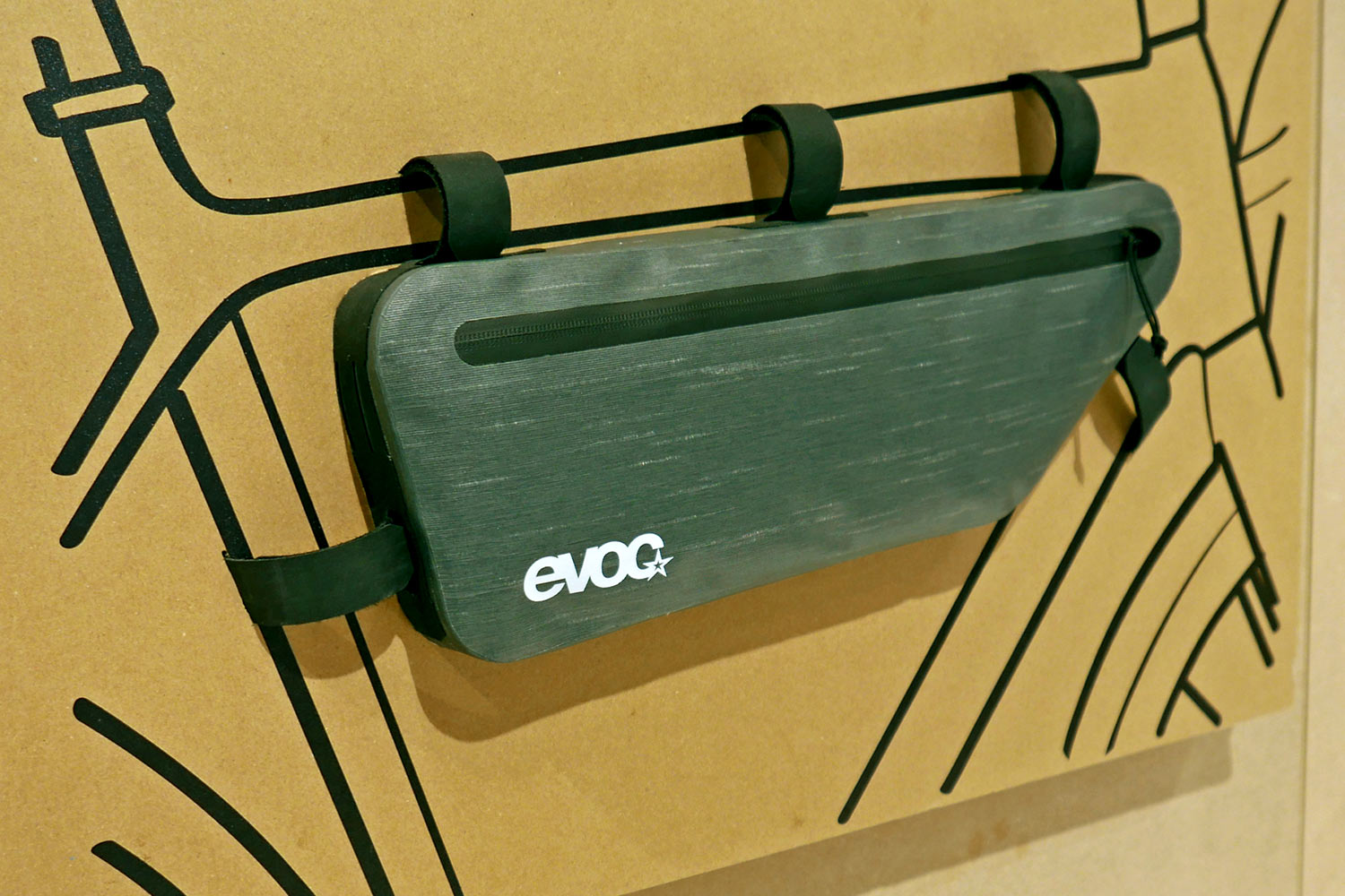 EVOC bikepacking bags, Frame Pack - 1.5L Small & 3.5L Medium