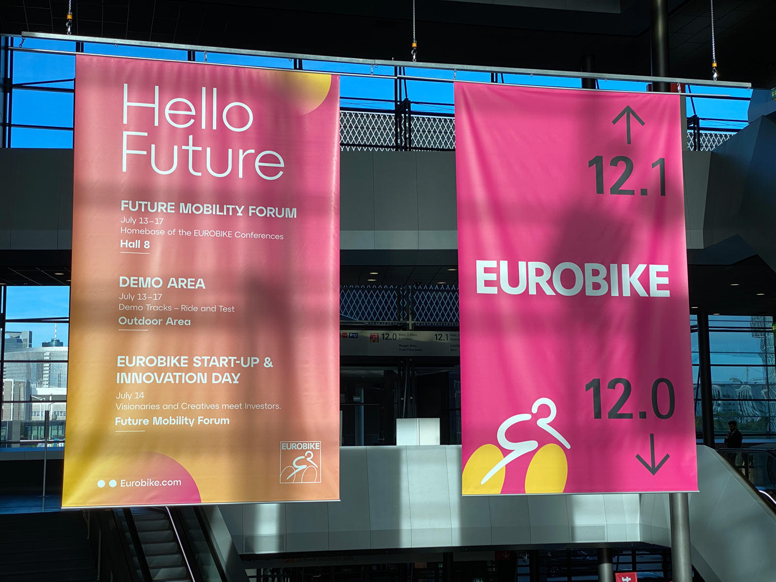 Eurobike 2022 Frankfurt welcome Hello Future