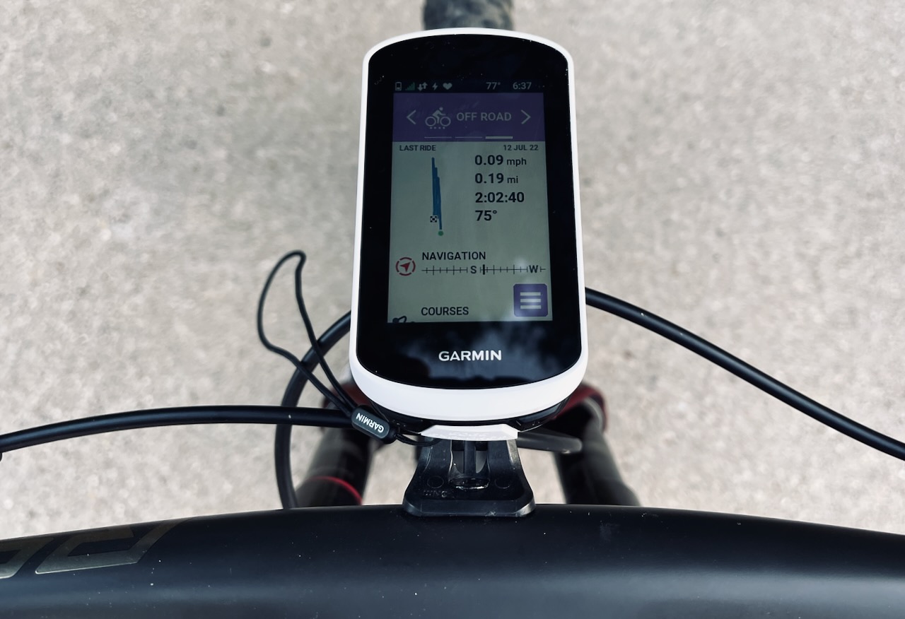 All new Garmin Edge Explore 2 and Edge Power Mount will charge