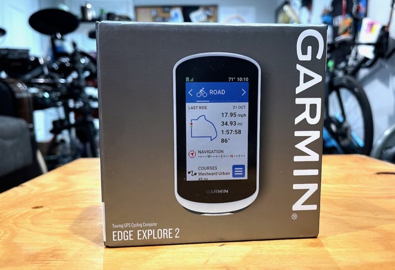 All new Garmin Edge Explore 2 and Edge Power Mount will charge 