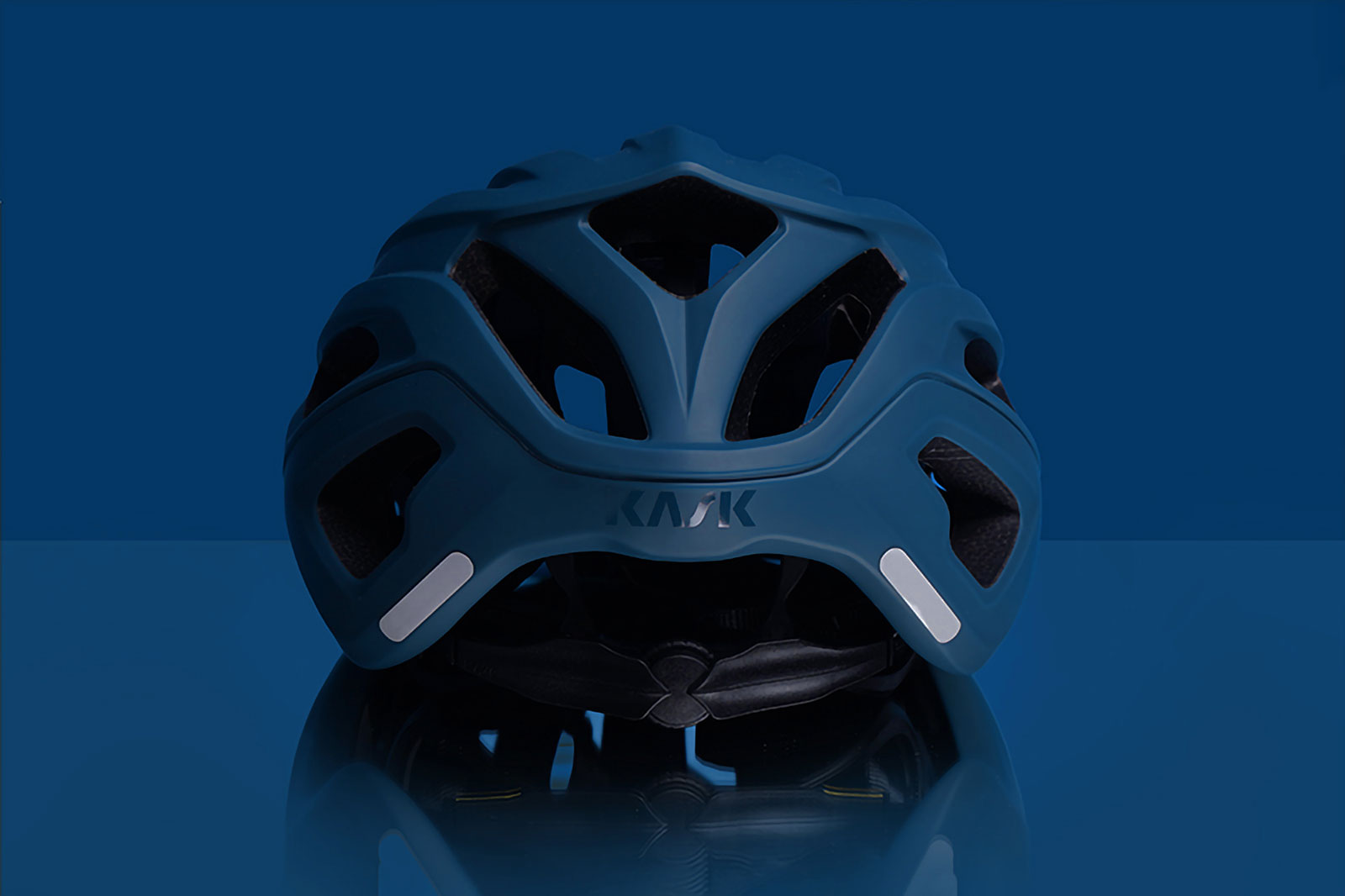 kask mojito3 matte blue road gravel bike helmet