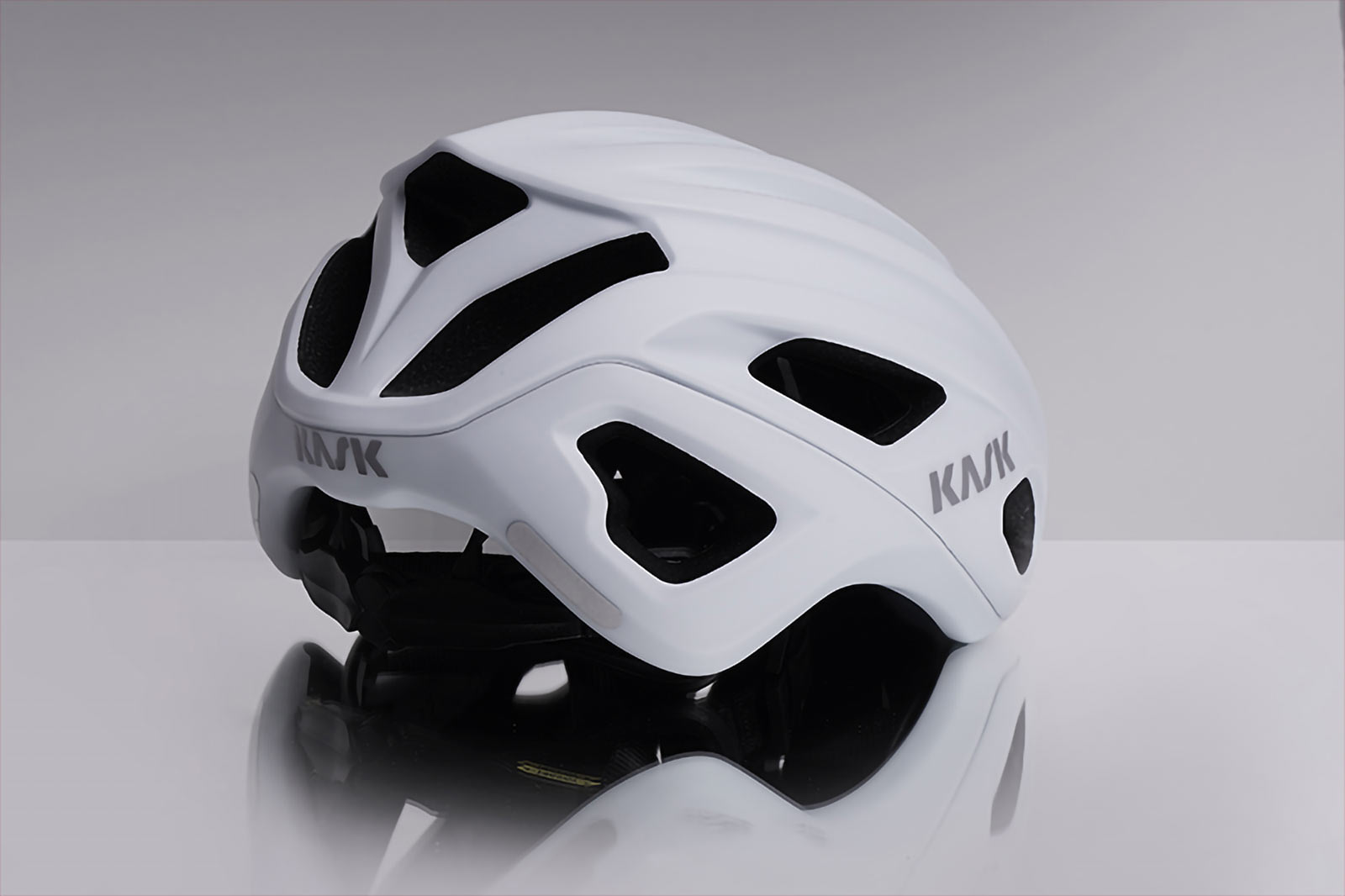 kask mojito3 matte white road gravel bike helmet