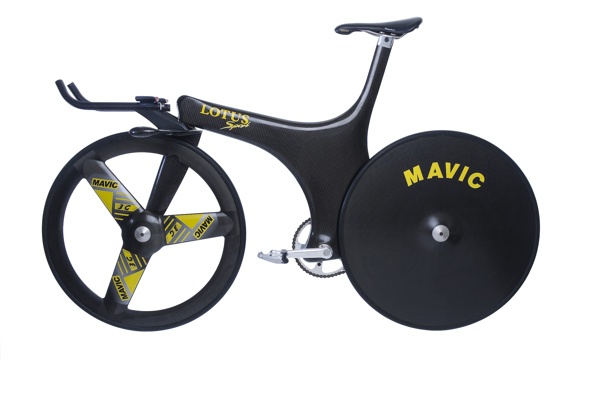 Lotos type 108 Track bike with Mavic aero wheels