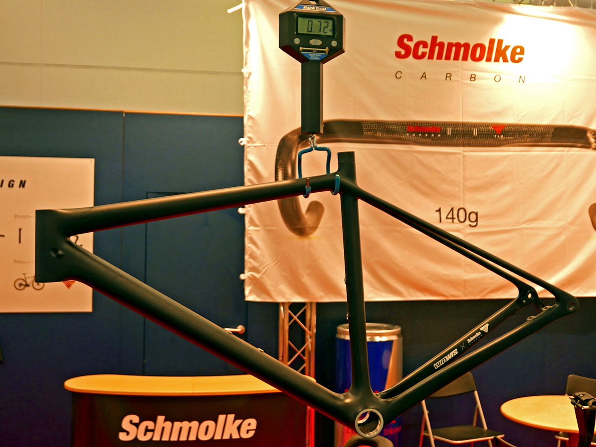 Schmolke x WiaWis complete ultralight carbon road bike frame