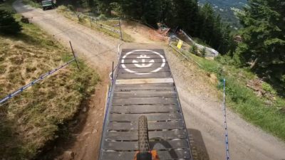 Preview the 2022 UCI Downhill World Cup course with Laurie Greenland