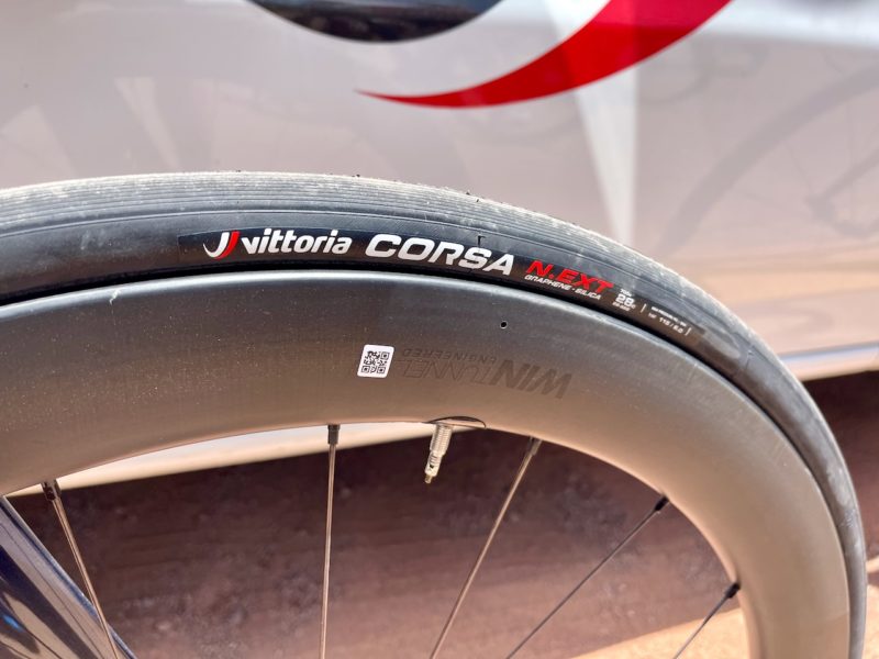 Vittoria Corsa N.EXT on new ROVAL