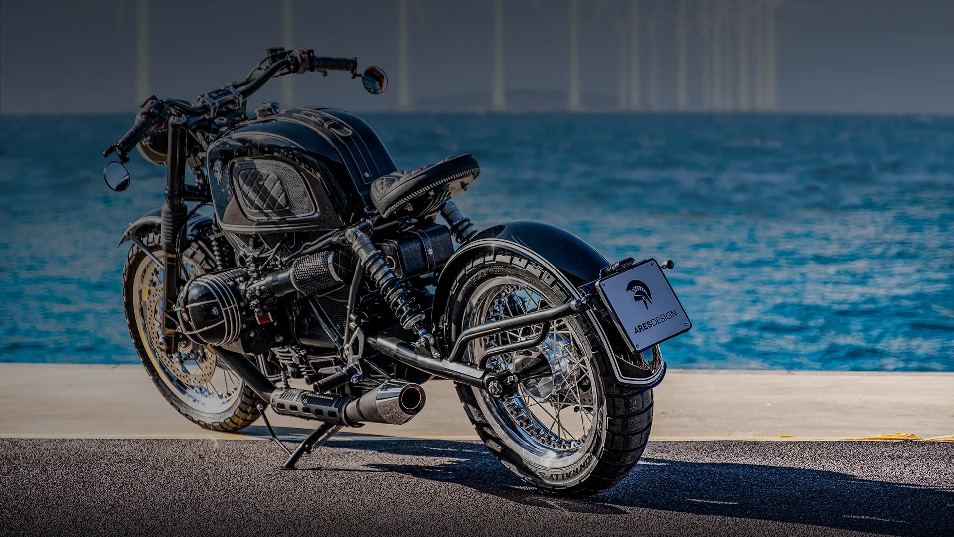 ares modena scrambler for BMW R Ninet custom concept motorcycle
