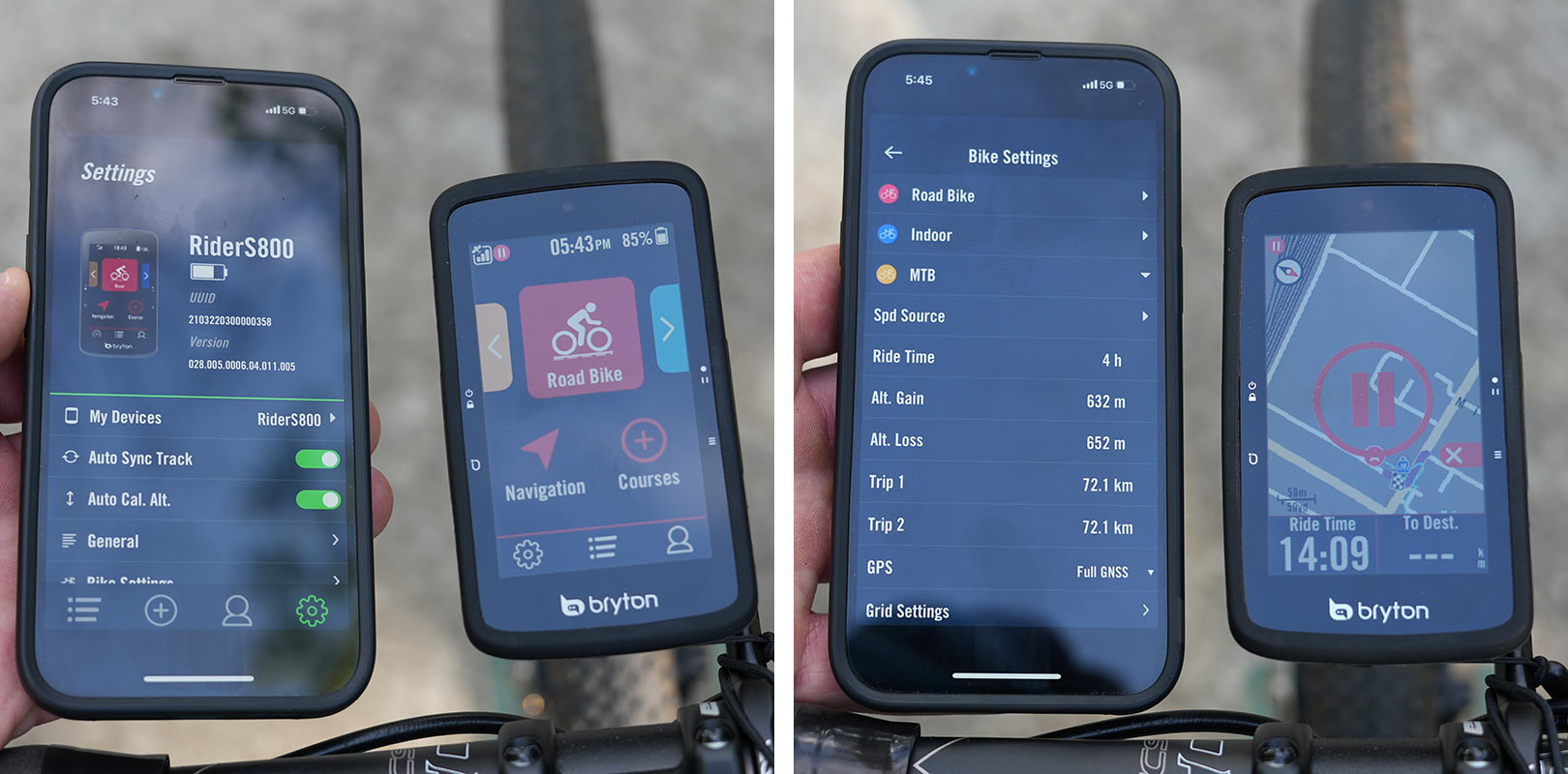 Bryton S800 cycling computer brings voice-to-text group chatting,  navigation & more! - Bikerumor