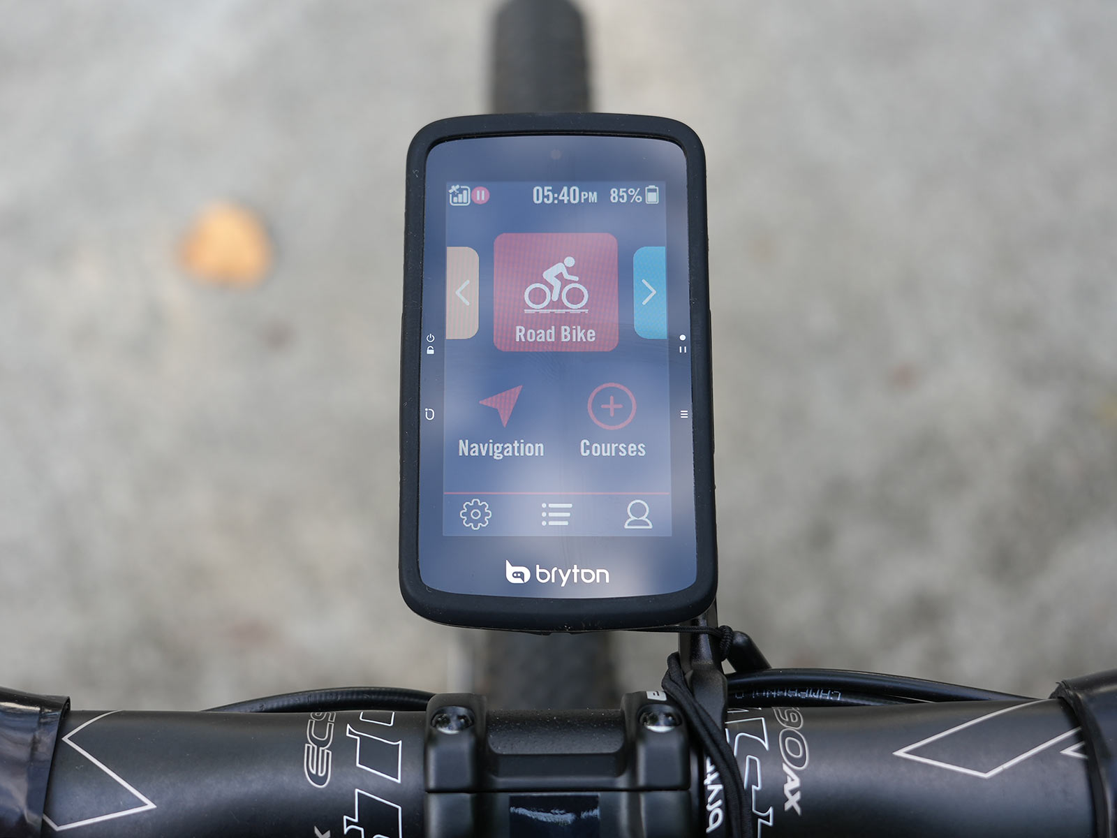 Cycling discount gps navigation