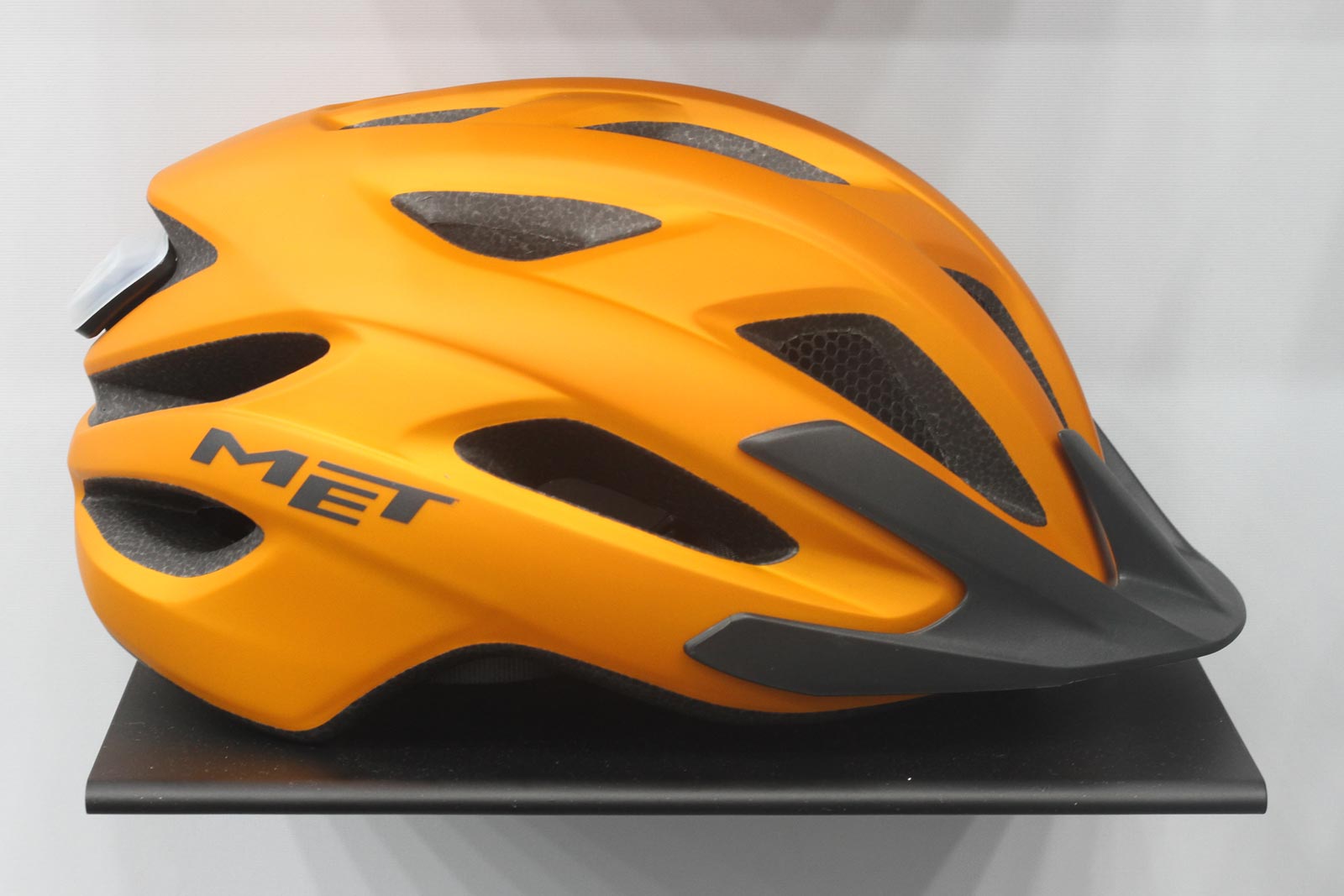 met crossover bicycle helmet with light integrated