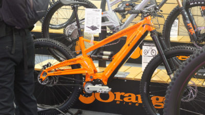 Orange Intradrive collab prototypes Strange Phase MX Gearbox eBike – Eurobike 2022
