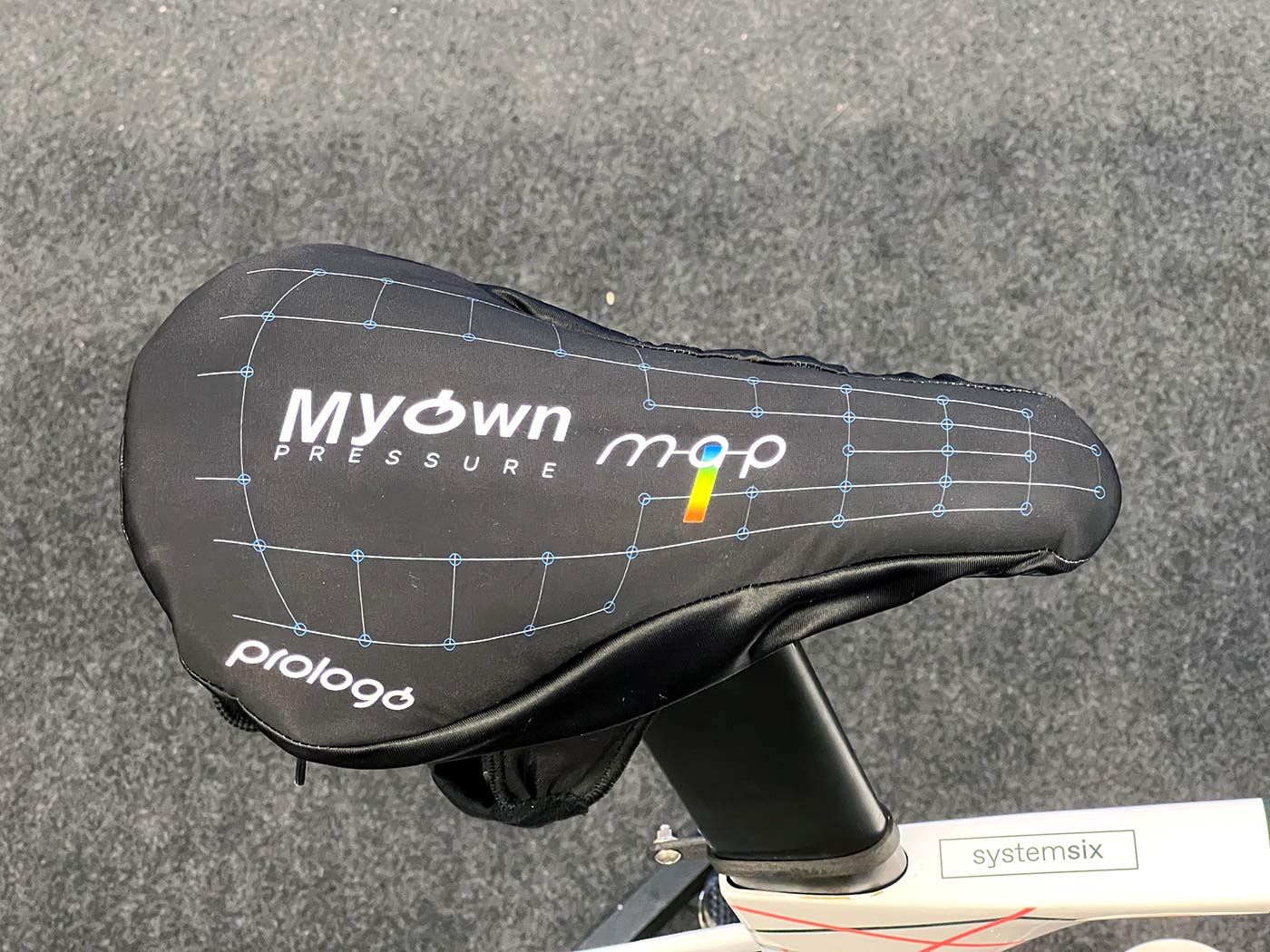 prologo my-own pressure mapping saddle cover helps you choose the right saddle